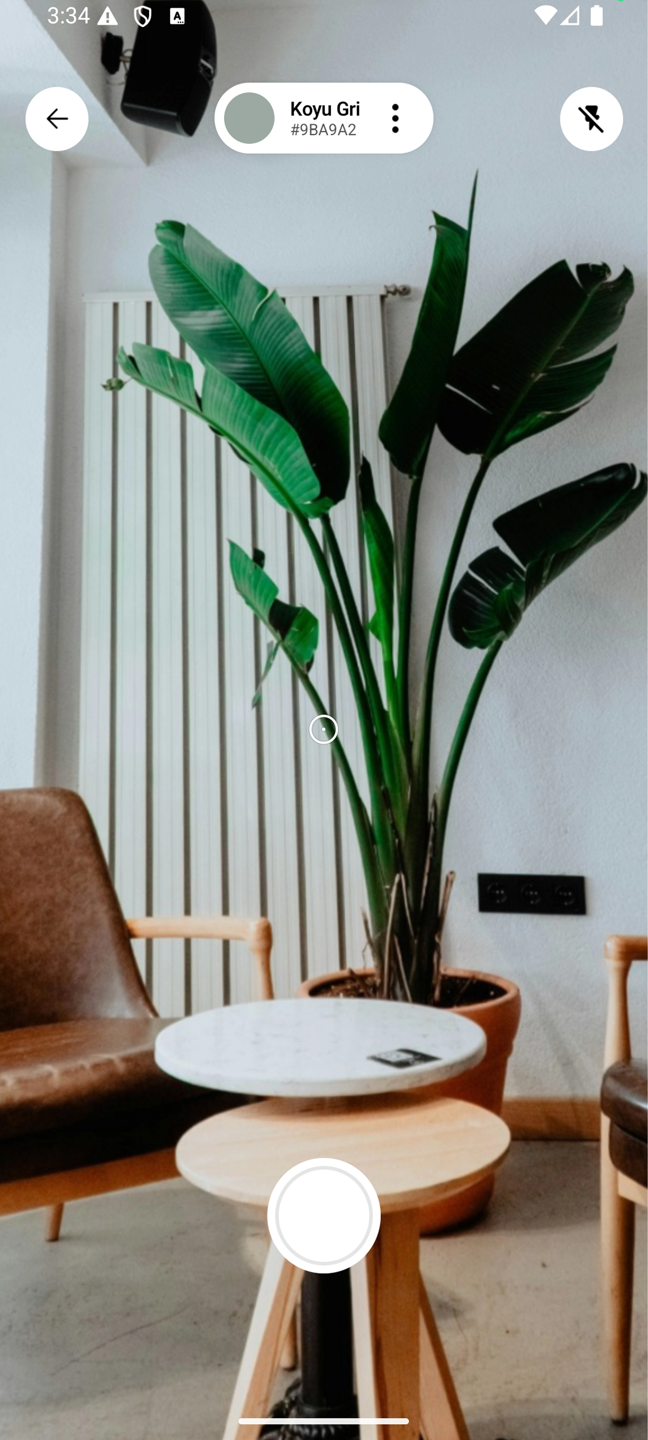 Live Camera Color Picker